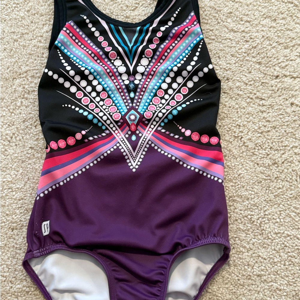 Size 6 Sylvia P gymnastics leotard